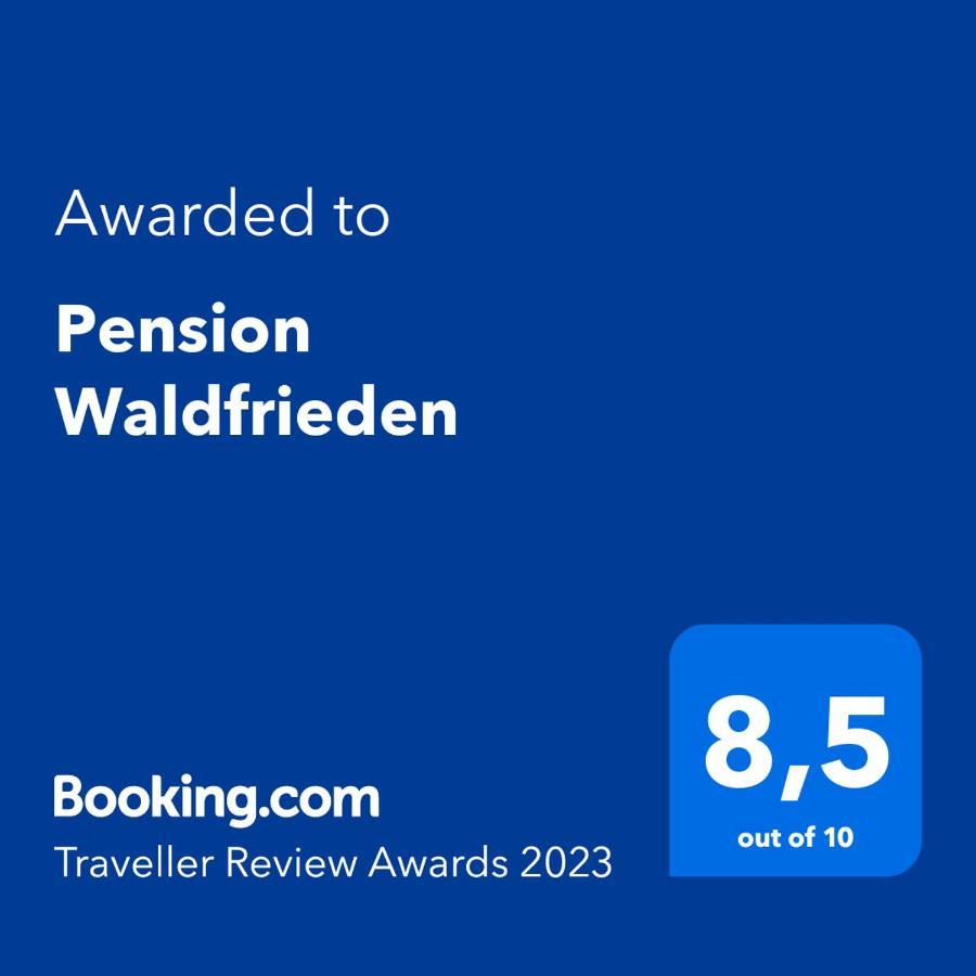 Pension Waldfrieden Thale Exteriör bild
